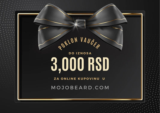 Mojo Beard Poklon Vaučer - Mojo Beard