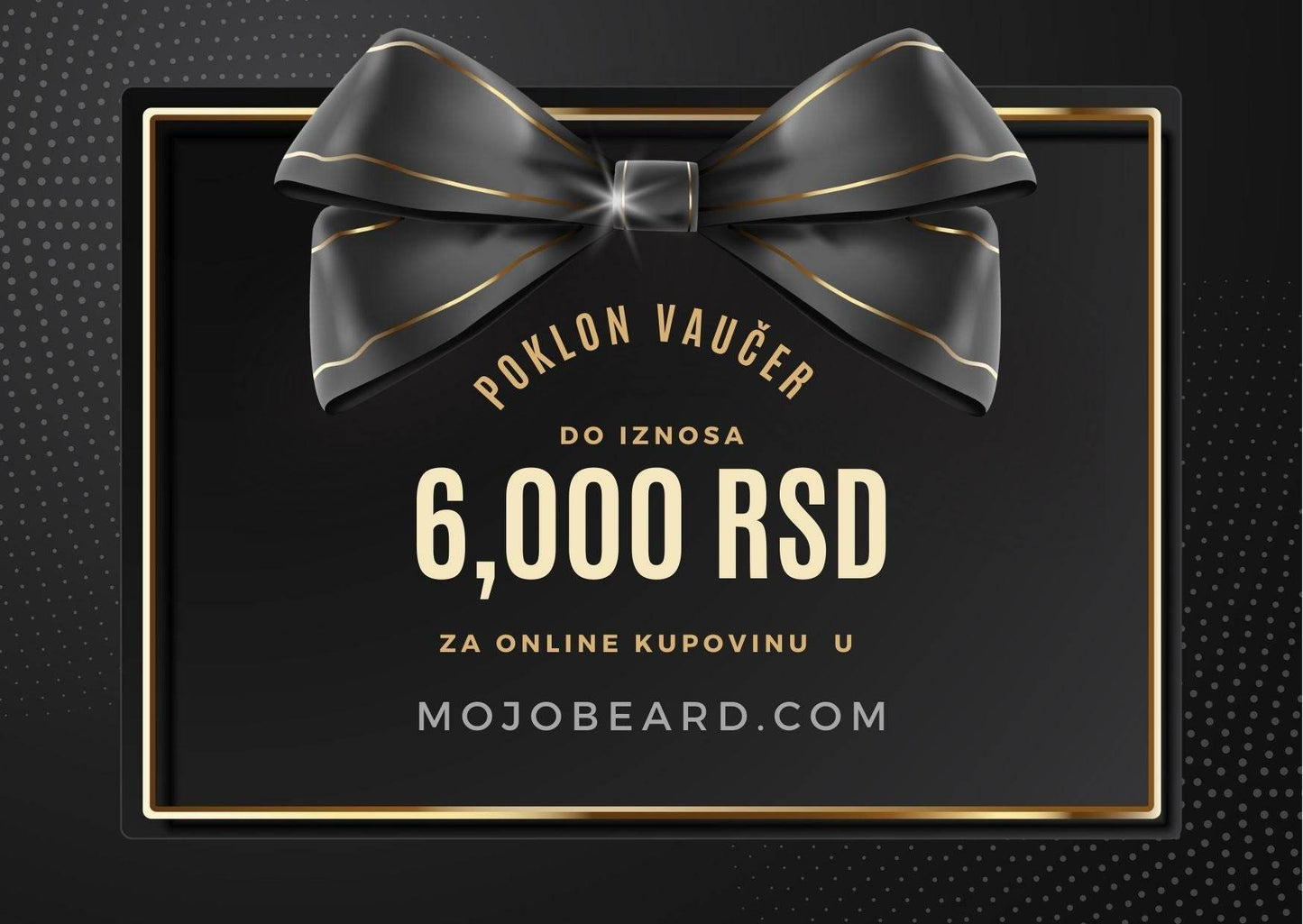 Mojo Beard Poklon Vaučer - Mojo Beard