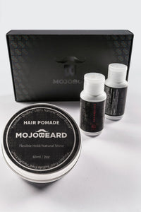 MOJO Hair Care Travel Set Pomade- Lounge