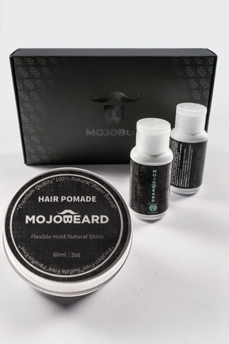 MOJO Hair Care Travel Set Pomade- Wood