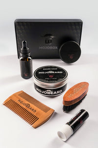 MOJO Six Pack Beard & Stache Combo Lounge