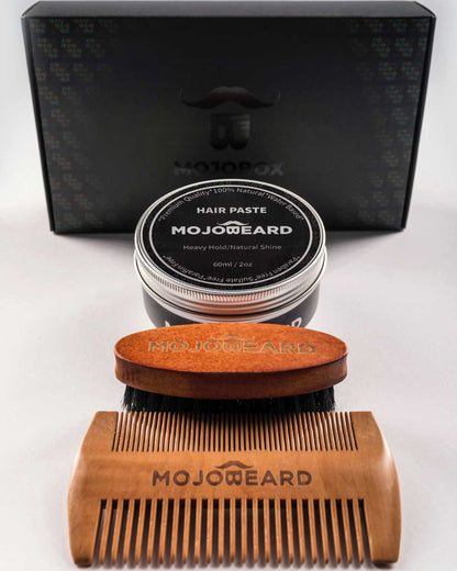 Mojo Beard Hair Style Box Paste